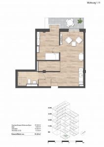 Seniorenwohnen Sittardsberg - WE 1.11