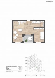 Seniorenwohnen Sittardsberg - WE 2.14