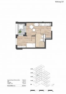 Seniorenwohnen Sittardsberg - WE 3.01