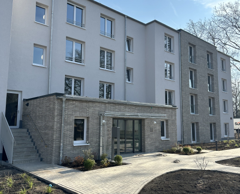 Seniorenzentrum Obermarxloh Haupteingang